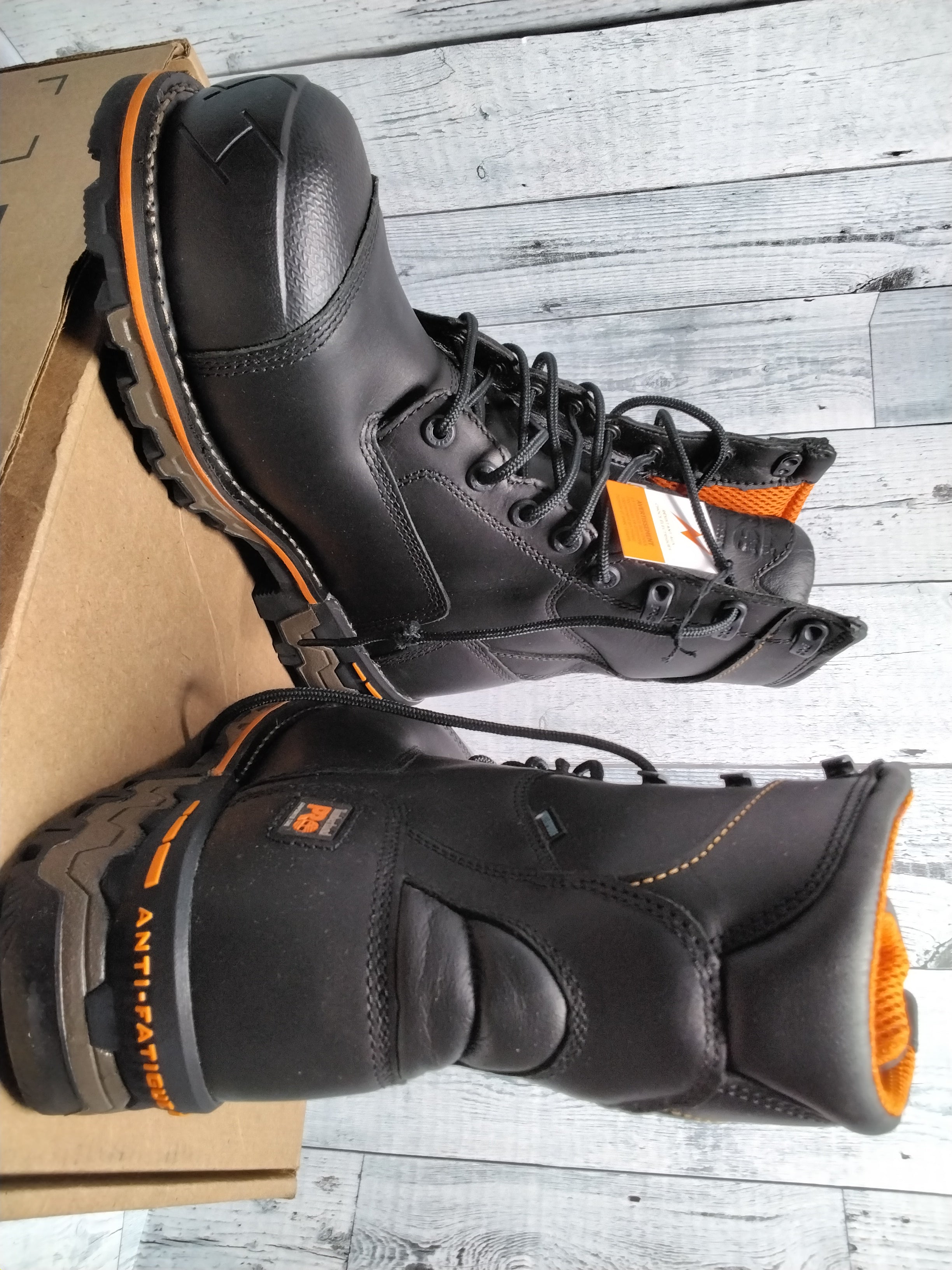 Timberland PRO Men's Boondock 8" Puncture Resistant Waterproof Industrial Boot (7915354128622)